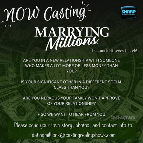 Lifetime now casting for Marrying Millions Season 3 – Starcasm