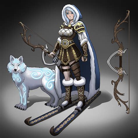 Skadi Concept art by M-Katar on DeviantArt