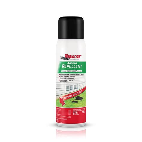 TOMCAT 14 oz. Mouse and Rat Repellent Aerosol-036830605 - The Home ...