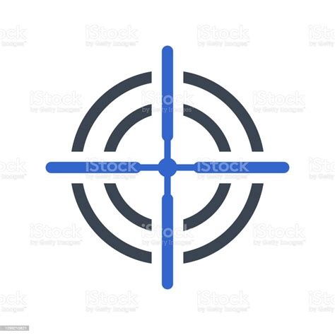 Shooting Target Icon Stock Illustration - Download Image Now ...