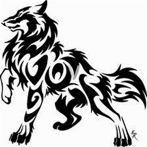 Image result for tribal wolf | Tribal drawings, Tribal wolf tattoo ...