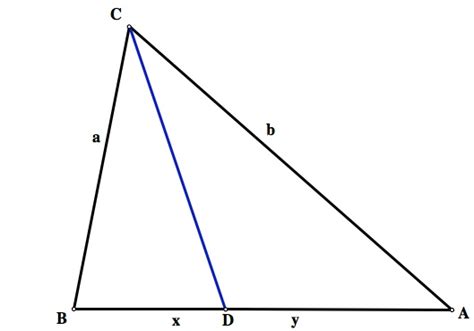 Angle Bisector Theorem | Brilliant Math & Science Wiki