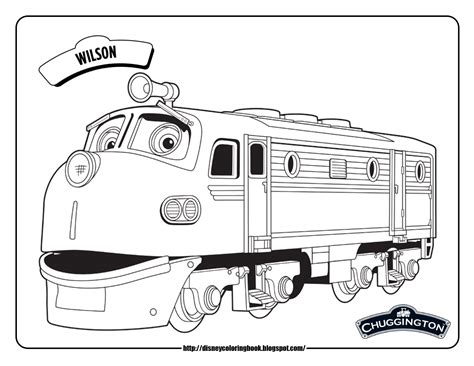 Chuggington 1: Free Disney Coloring Sheets | Learn To Coloring