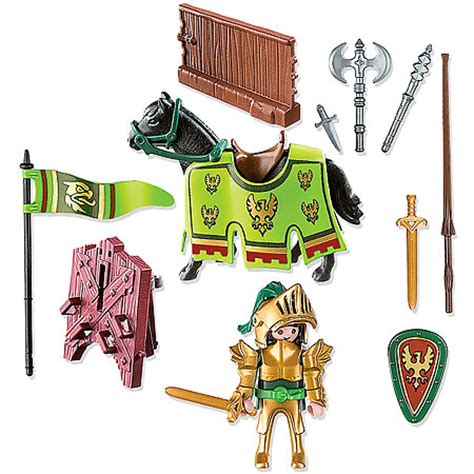 Playmobil Knights - Eagle Tournament Knight - - Fat Brain Toys