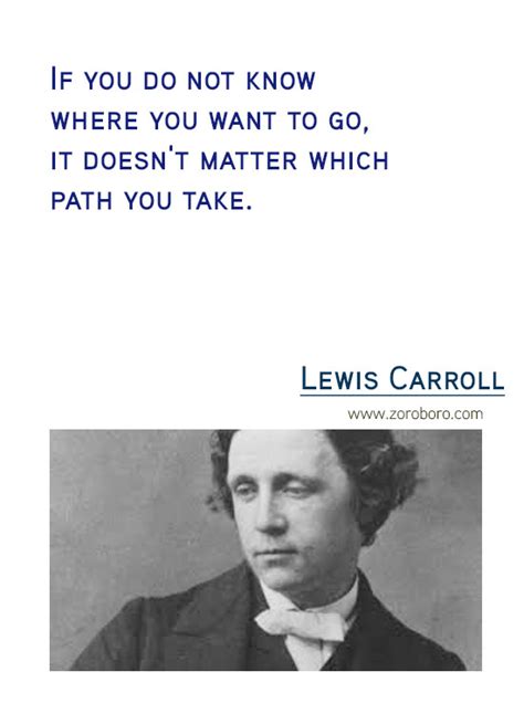 Lewis Carroll Quotes. Inspirational Quotes, Life, Beautiful, Change ...