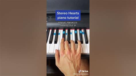 Stereo Hearts | Piano Tutorial *EASY* - YouTube