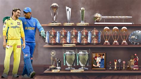 List of Ms Dhoni's Career All Trophies and Awards (2004-2024) - YouTube