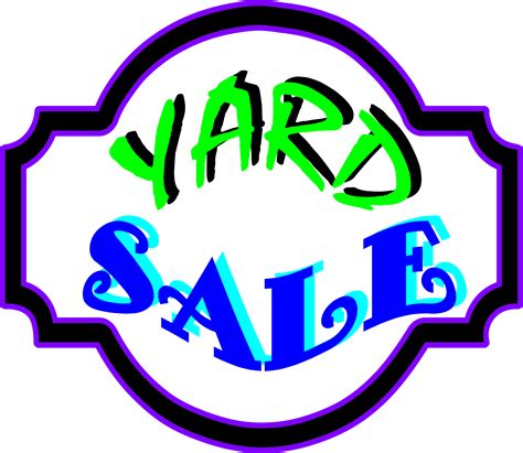 Neighborhood Yard Sale Signs | Free download on ClipArtMag