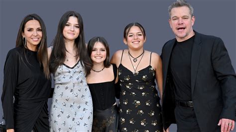 Matt Damon Kids: All About His Daughters - Parade