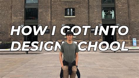 How I Got Into The World's Best Undergraduate Design School | Central ...