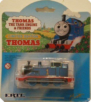 THOMAS THE TANK & FRIENDS-ERTL LIMITED EDITION BLUE METALLIC TRAIN 1998 ...