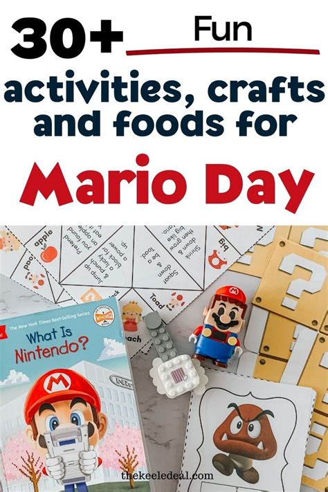 30+ Fun Mario Day Activities for Kids