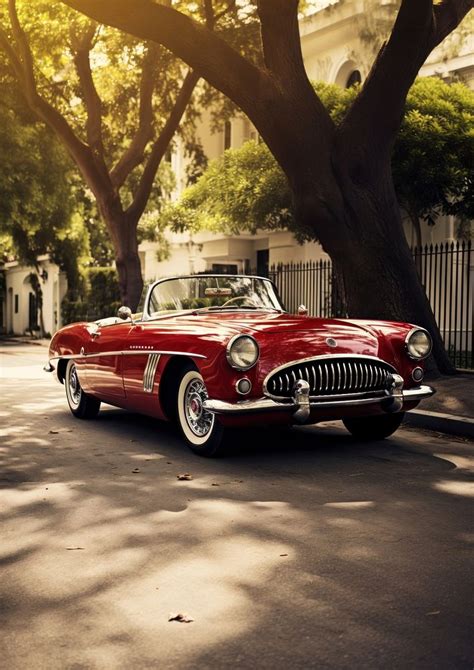 photo red vintage car isolated | Premium Photo - rawpixel