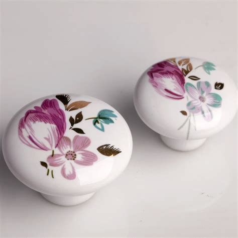 Ceramic Knobs Cabinet Knobs Handles Porcelain Knob / Dresser - Etsy