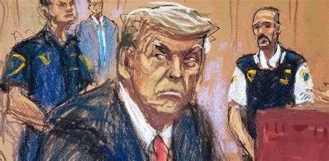 Donald Trump and the dying art of the courtroom sketch