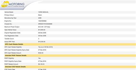 One Motoring Road Tax Renewal | Webmotor.org