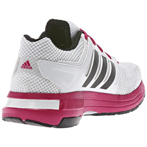 Adidas Womens Revenergy Boost Running Shoes - White/Vivid Berry ...