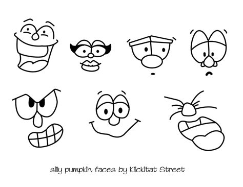 Silly Pumpkin Faces with Royal Icing Transfers