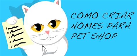 DICAS DE NOMES PARA PET SHOP e como criar nomes originais