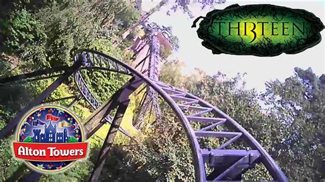 Thirteen - Onride Front Row - Alton Towers - Full Ride in HD POV # ...