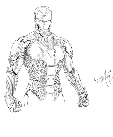 Iron Man sketched by me | Iron man drawing, Marvel drawings, Iron man art