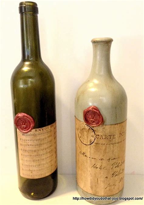 Vintage wine bottle – Artofit