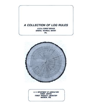 A COLLECTION of LOG RULES Form - Fill Out and Sign Printable PDF ...