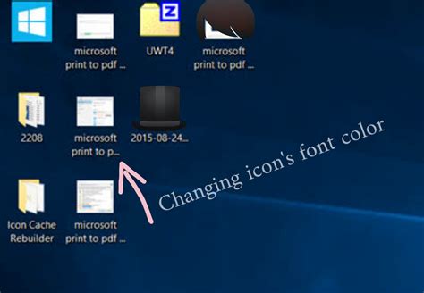 Windows 11 Change Desktop Icon Font - Lodge State