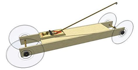 Basic Mousetrap Car Kit by Doc Fizzix ** Detailed information on this ...