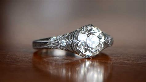 Conflict Free Engagement Rings - Estate Diamond Jewelry