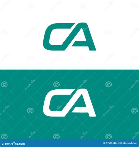 Ca Letter Logo Design, C a Letter Logo Design Stock Vector ...