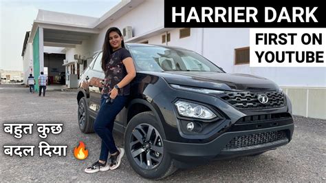 Tata Harrier DARK EDITION 2021 | Top Model Review - YouTube