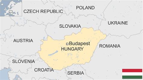 Budapest On Map Of Europe - Spring Solstice 2024