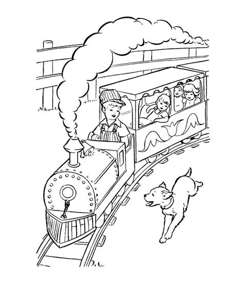 Polar Express Train Coloring Page at GetColorings.com | Free printable ...