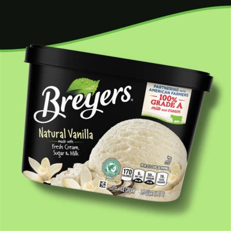 Breyers Natural Vanilla Ice Cream Tub, 48 oz - Pick ‘n Save