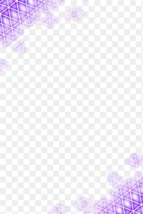 Geometric purple neon border design element | free image by rawpixel ...