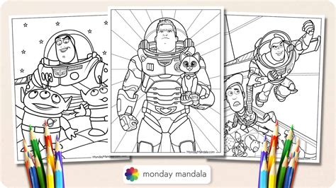 Coloring Pages Of Buzz Light Year