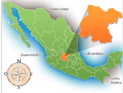 Humo Mecánicamente Deseo mapa de estados unidos mexicanos solitario ...