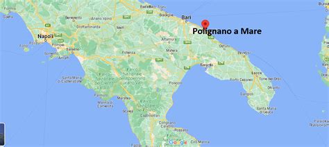 Dove si trova Polignano a Mare Italia? Mappa Polignano a Mare - Dove si ...