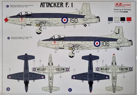 Supermarine Attacker Scale Models - Destination's Journey