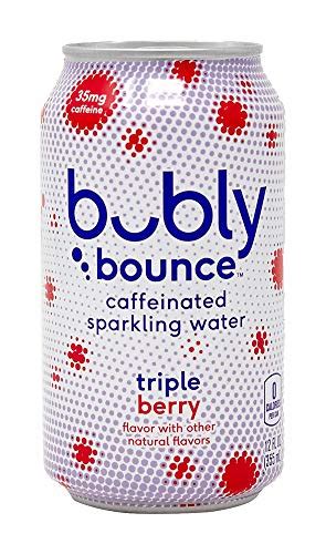 Caffeine in Bubly Bounce Sparkling Water