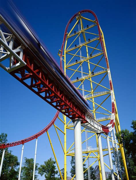 Top Thrill Dragster- Cedar Point. The tallest/fastest roller coaster in ...