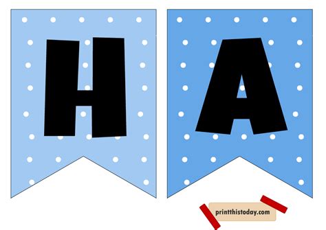 3 Free Printable Cute Happy Birthday Banners (Boy, Girl)