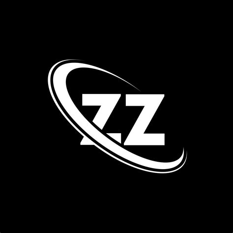 ZZ logo. Z Z design. White ZZ letter. ZZ letter logo design. Initial ...