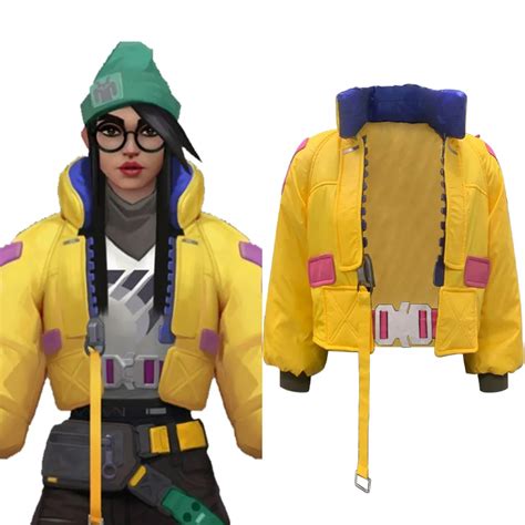 Game-Valorant-Killjoy-Cosplay-Costume-Adult-Jacket-Coat-Bag-Outfits ...