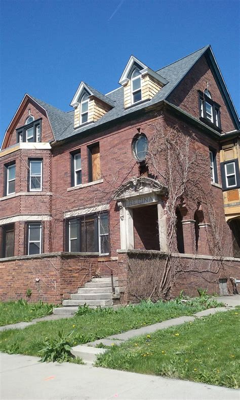 Abandoned Mansions Detroit Michigan