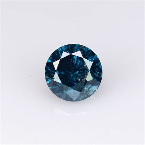 Blue Diamond 0.20 Cts Sparkling Natural Intense Blue