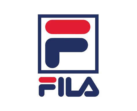 Fila Brand Logo Clothes Symbol With Name Design Fashion Vector ...