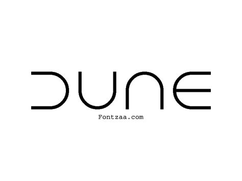 Dune Font - Fontzaa - Exclusive Fonts Library