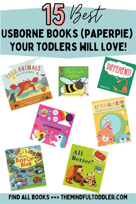 15 Best Usborne Books for Toddlers (New PaperPie Books Kids will Love ...